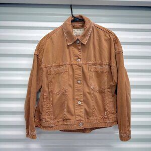 We The Free Opal Swing Women's Denim Jacket Size XS